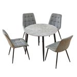 Comedor Circular Belluno para 4 Personas