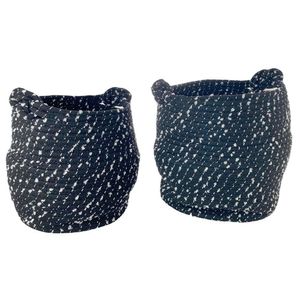 Set de 2 Cestas Azules