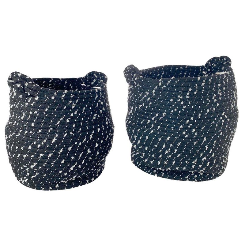Set de 2 Cestas Azules