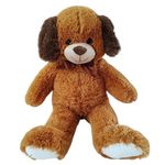 Peluche-Perro-Cafe-de-80-Cm-Suave-y-Abrazable