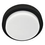 Plafón De Techo Redondo Negro Led 15 W - Tecnolite