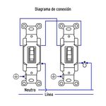 Interruptor 3 Vías Standard Blanco - Volteck