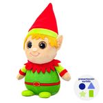 Peluche Ojos Grandes Elf Santa Muñeco De Diseños Surtidos