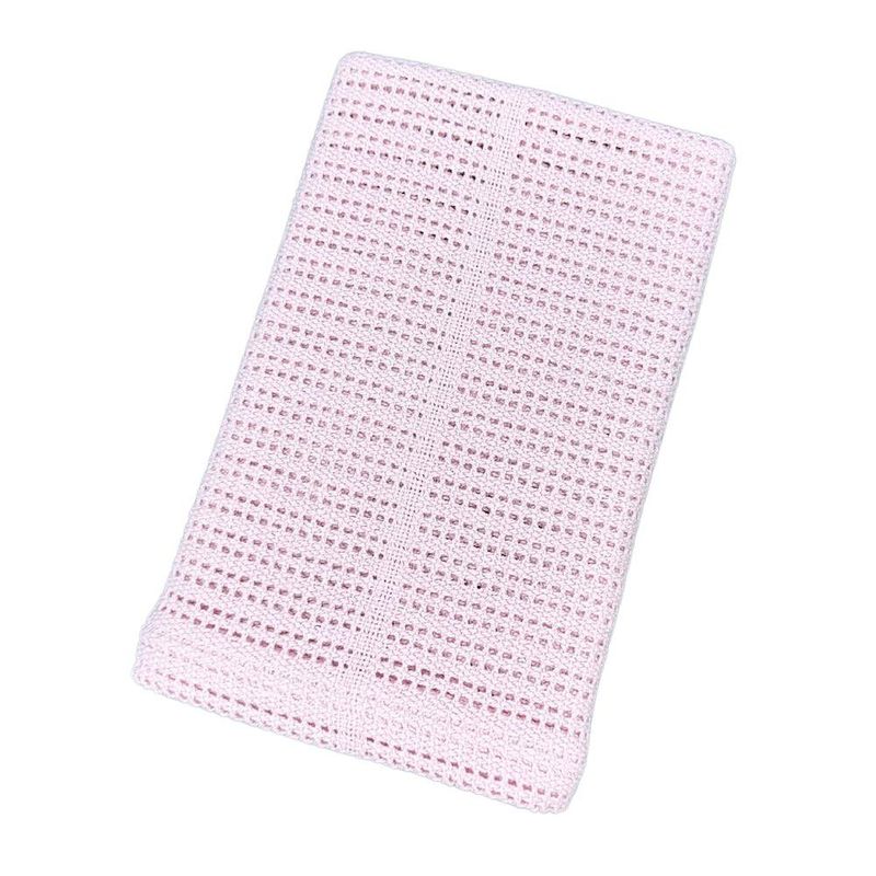 Frazada Throw Rosada