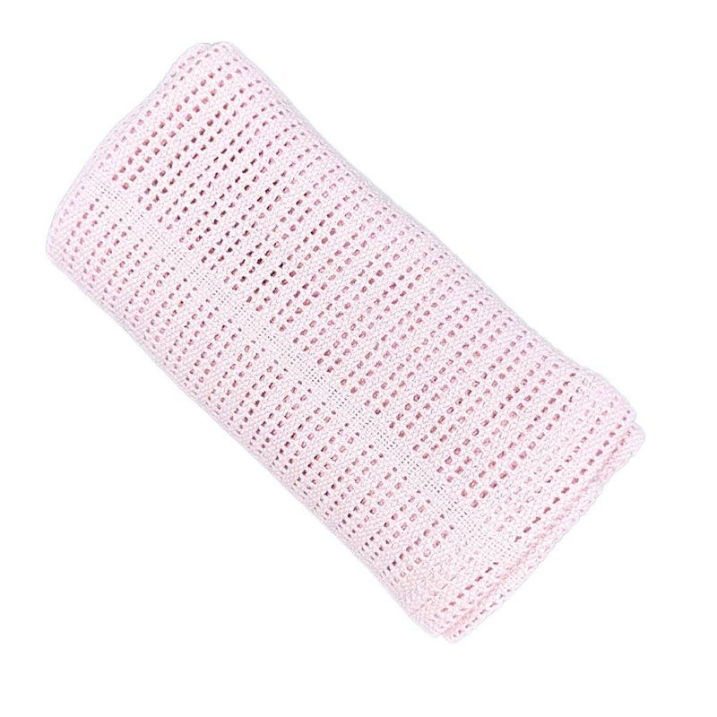 Frazada Throw Rosada