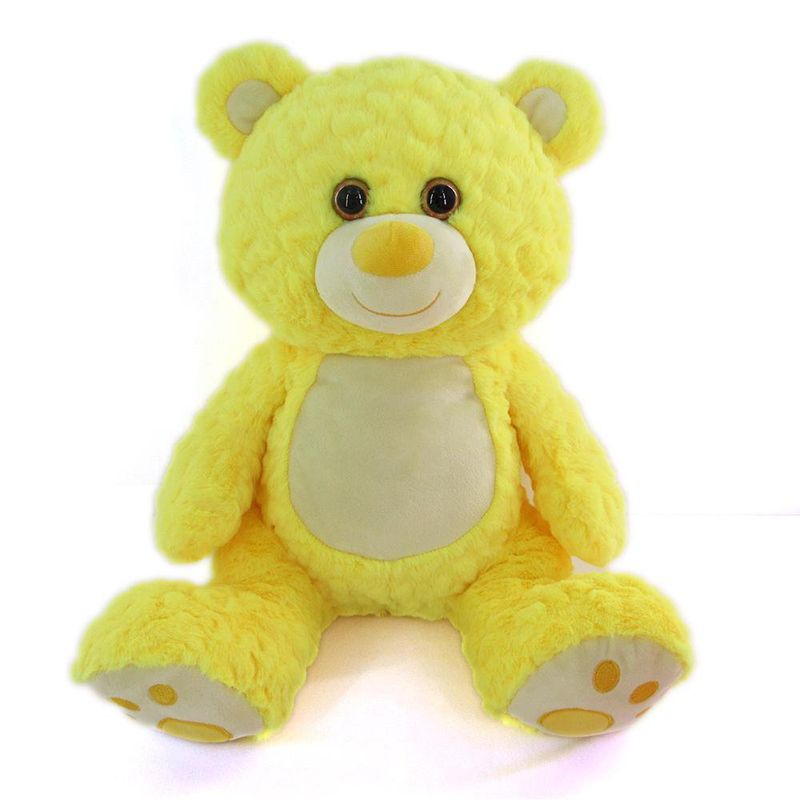 Peluche Oso Amarillo de 15 Plg, Suave y Abrazable