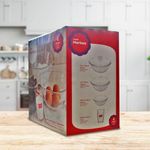 Set de Bowls + Vaso Medidor de Vidrio