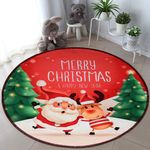 Alfombra Merry Christmas 100x100 Cm