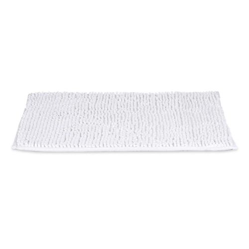 Alfombra Chenille para Baño Blanca 40x60 Cm - Arte Regal