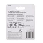 Protectores Cuadrados Fieltro Café 3/4 Plg 12 Uds