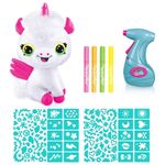 Peluche Airbrush Unicornio Neon