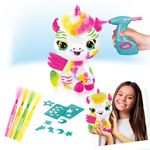 Peluche Airbrush Unicornio Neon