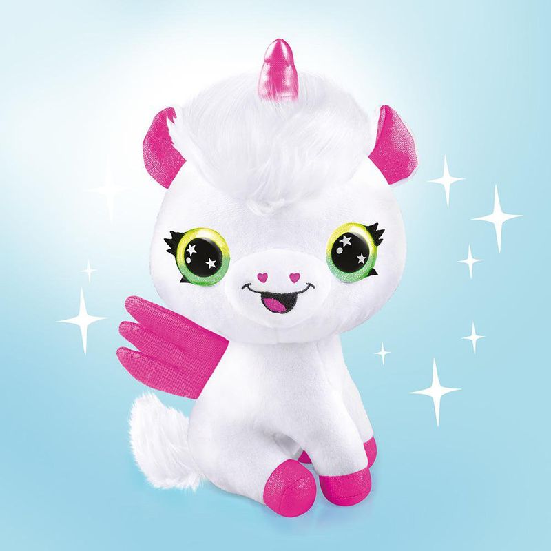 Peluche Airbrush Unicornio Neon