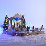 Pista de Patinaje “Christmas Grove” con Música y Movimiento