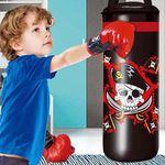 Saco de Boxeo con Bandera de Pirata