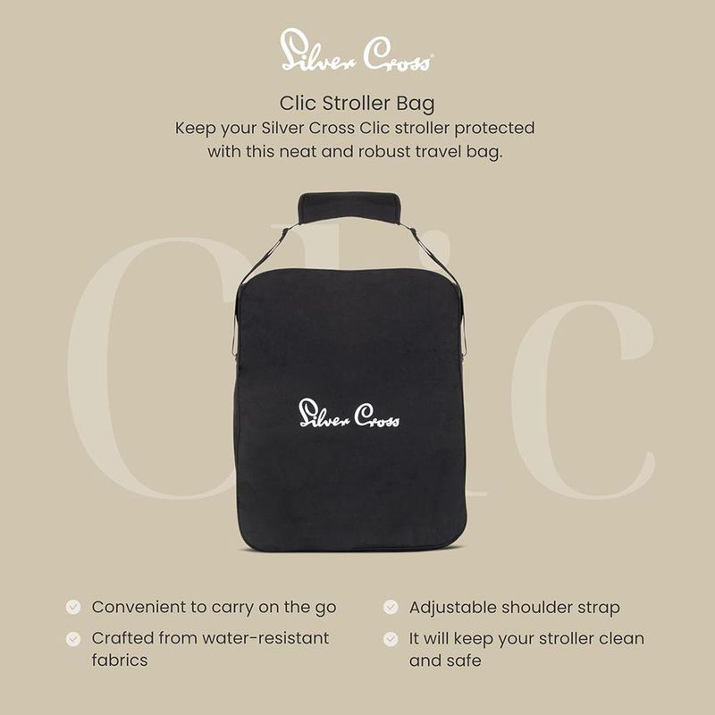 Bolso Organizador para Carruaje Clic Negro