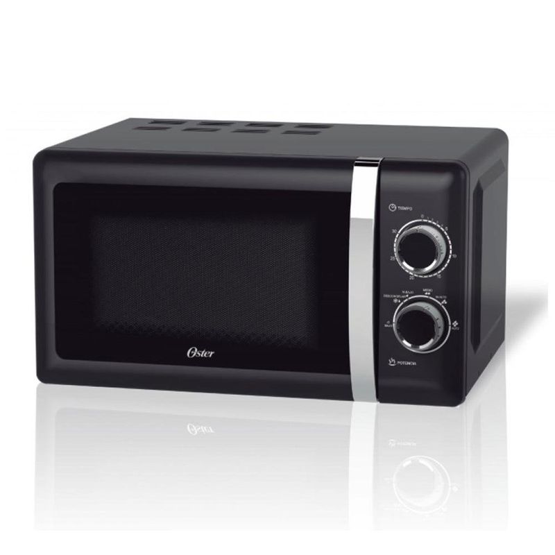 Microondas con Control Manual Negro 0.7 Pies