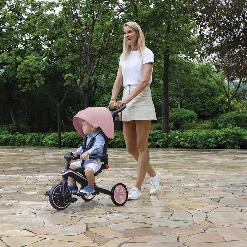 Triciclo Explorador Plegable 4 en 1 Rosa