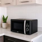 Microondas con Control Manual Negro 0.7 Pies