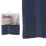 Toalla de Mano Color Azul Oscuro 80% Algodón