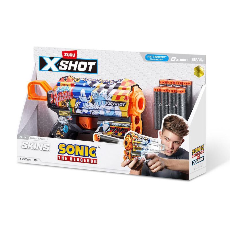 Lanzador de Dardos Skins Flux Sonic