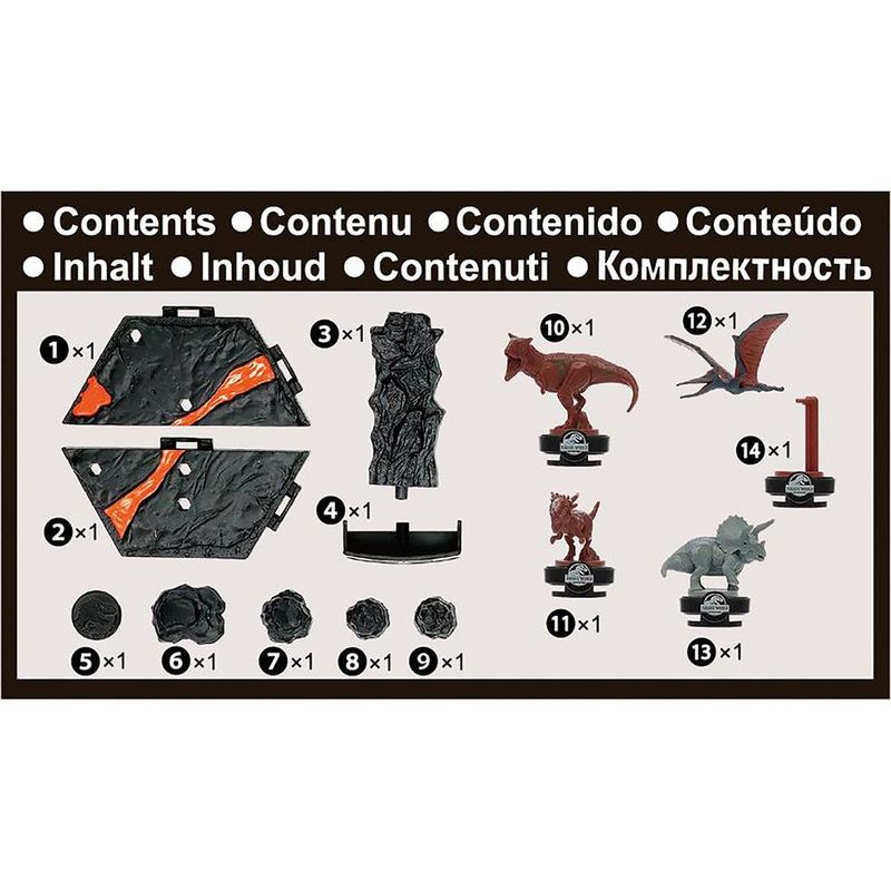 Jurassic World Terremoto Juego de Balance