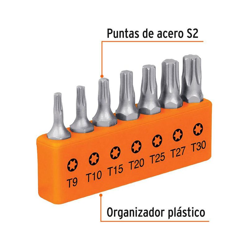 Puntas Torx De 1 Plg - Truper