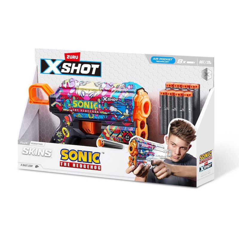 Lanzador de Dardos Skins Flux Sonic