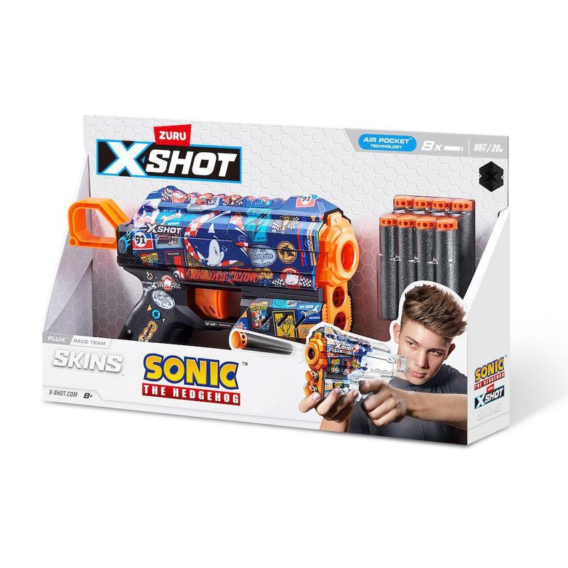 Lanzador de Dardos Skins Flux Sonic