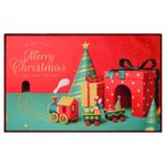 Alfombra Merry Christmas 44x76 Cm