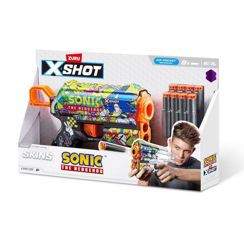 Lanzador de Dardos Skins Flux Sonic