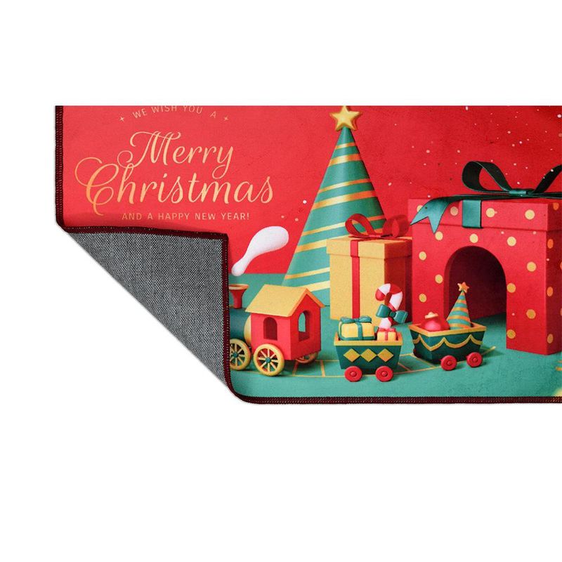 Alfombra Merry Christmas 44x76 Cm