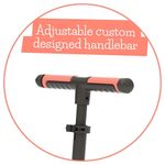 Scooter Plegable de 2 Ruedas con Luces LED