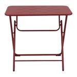 Mesa Plegable Alison Rojo