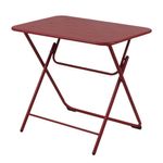 Mesa Plegable Alison Rojo