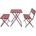 Mesa Plegable Alison Rojo