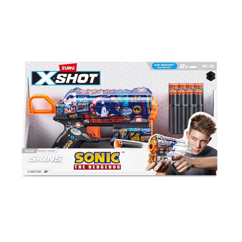 Lanzador de Dardos Skins Flux Sonic
