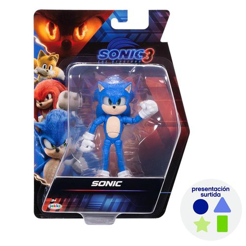Figura Sonic 3 2.5 Plg Diseños Surtidos