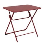Mesa Plegable Alison Rojo