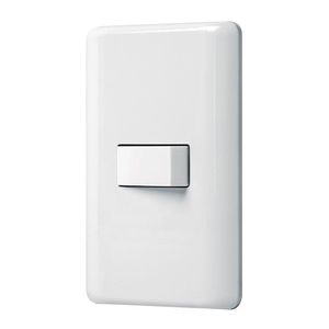 Interruptor Sencillo Basic Blanco - Volteck