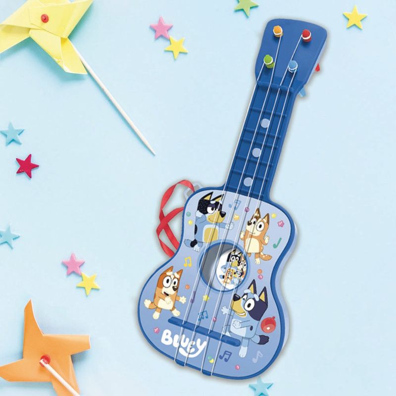Guitarra Infantil 4 Cuerdas Bluey