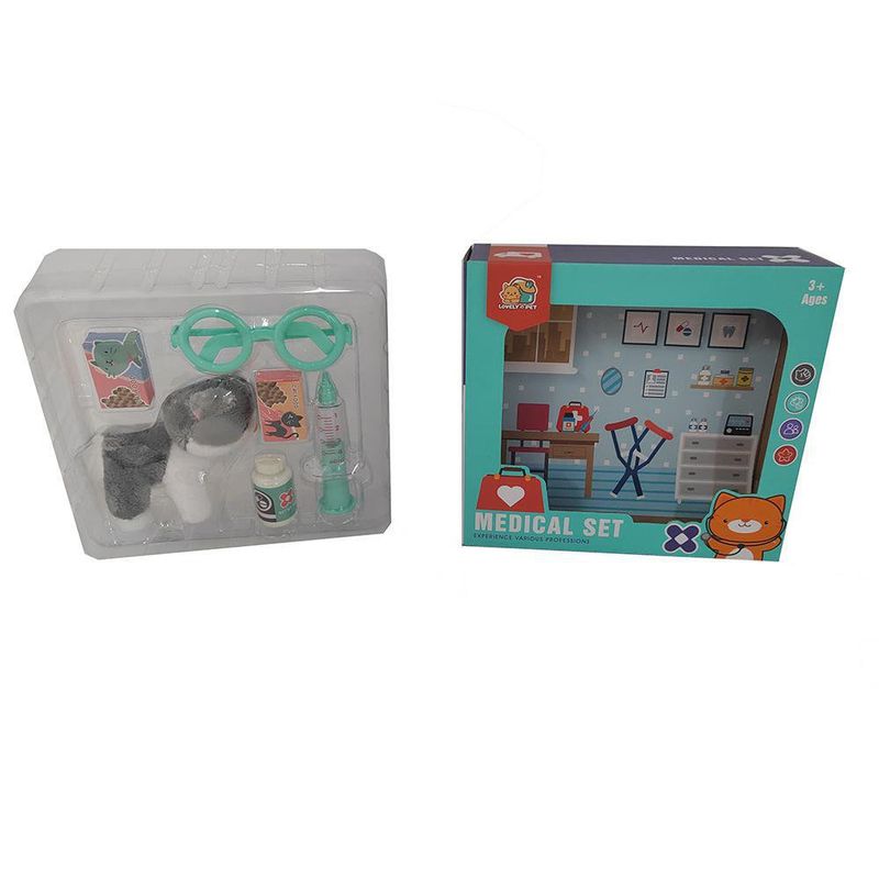 Set de Veterinario Gato