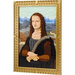 Lego Art Mona Lisa Cuadro Decorativo de 1503 Pzas.