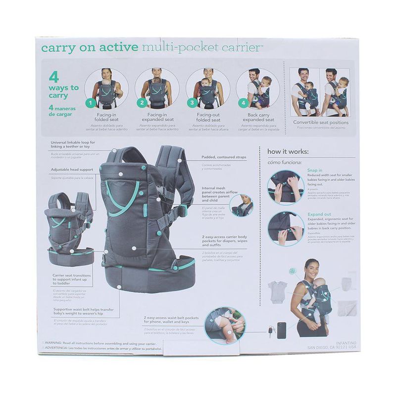 Cargador Active Multi Pocket