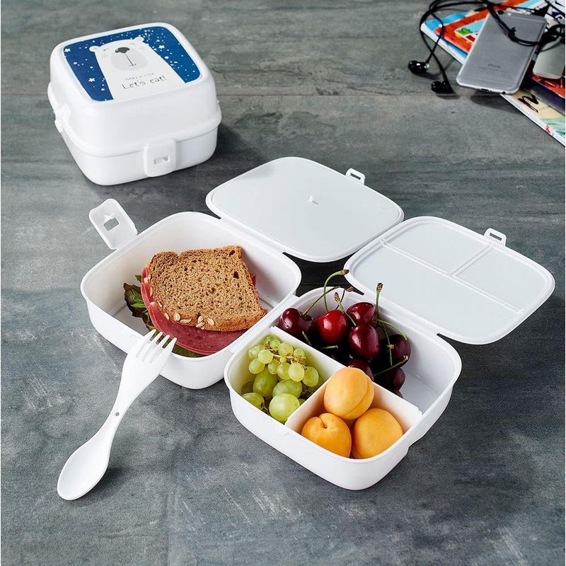 Set 4 Pzas Lonchera Oso Polar - Koala