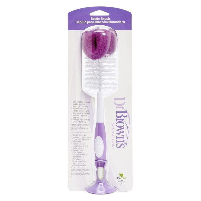 Cepillo Limpia Biberones - Dr. Browns Varios Colores