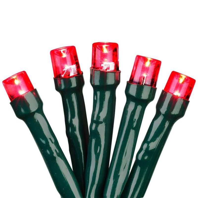 Serie LED Rojo de 100 Luces y 8 Funciones