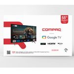 Televisor Smart de 55" Ultra HD 4K