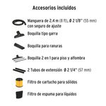 Aspiradora de Contenedor de Acero Inoxidable 12 Gal