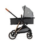 Travel System Gris Negro con Portabebé